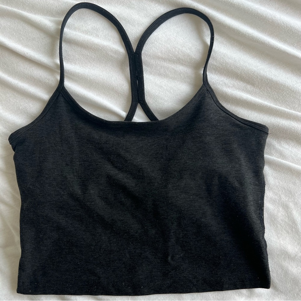 Beyond Yoga Spacedye Slim Racerback cropped tank size small
